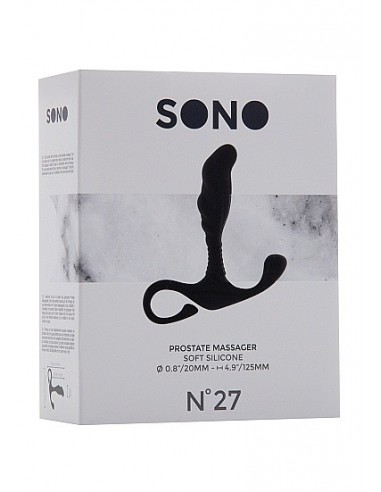 Masażer prostaty No.27 - Prostate Massager - Black - Masażery i stymulatory prostaty - 2
