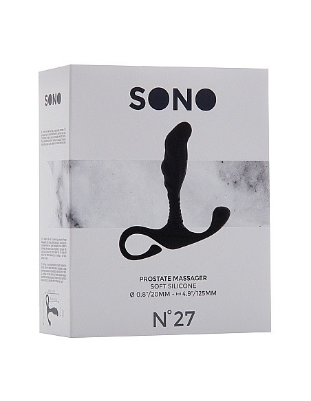 Masażer prostaty No.27 - Prostate Massager - Black - Masażery i stymulatory prostaty - 2