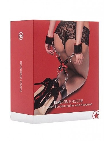 Kajdanki erotyczne Reversible Hogtie - Red - Kajdanki erotyczne - 4