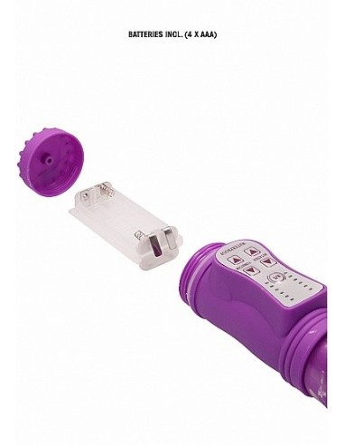 Wibrator króliczek Thrusting Rabbit - Purple - Wibratory Króliczki - 8