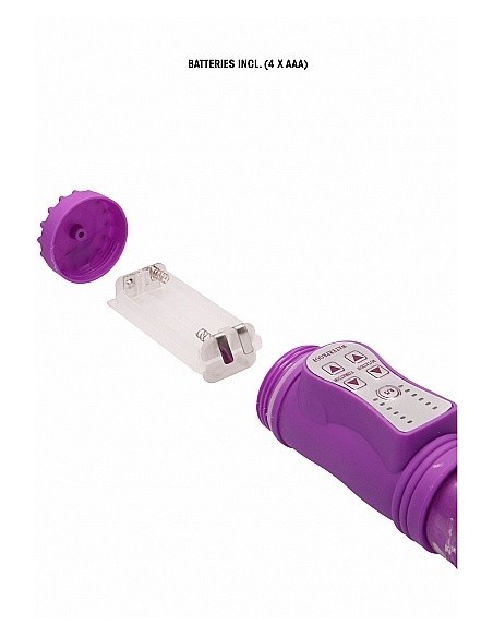 Wibrator króliczek Thrusting Rabbit - Purple - Wibratory Króliczki - 8