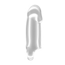 Nakładka Na Penisa No.37 - Stretchy Thick Penis Extension - Translucent - 2