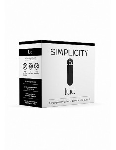 Wibrator mini LUC Power bullet - Black - Wibratory Mini - 1 2