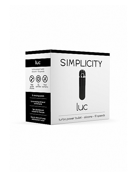 Wibrator mini LUC Power bullet - Black - Wibratory Mini - 2