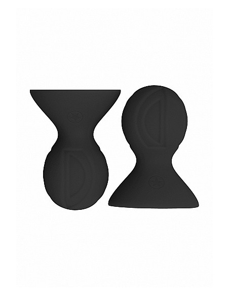 Pompki na sutki Nipple suckers - Black - Pompki do sutków i pochwy - 1