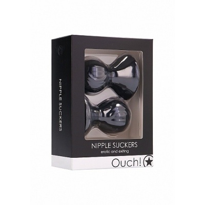 Pompki na sutki Nipple suckers - Black - 1 2