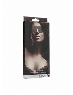 Opaska Na Oczy Erotyczna Elegant Blinder - Titanium Grey - Opaski i maski na oczy - 1 2