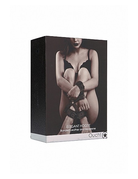 Kajdanki erotyczne Ouch - Elegant Hogtie - Titanium Grey - Kajdanki erotyczne - 2