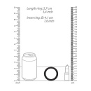 Zestaw pierścieni erekcyjnych na penisa Round Cock Ring Set - Black - 4