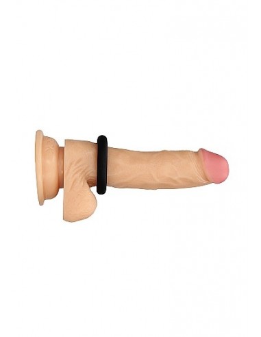 Zestaw pierścieni erekcyjnych na penisa Round Cock Ring Set - Black - Pierścienie erekcyjne niewibrujące - 7