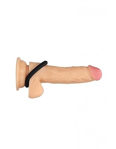 Zestaw pierścieni erekcyjnych na penisa Round Cock Ring Set - Black - Pierścienie erekcyjne niewibrujące - 8