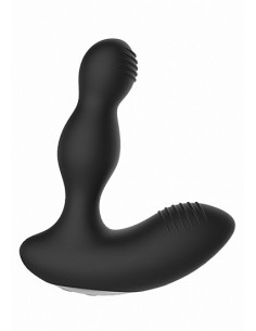 Masażer prostaty E-Stimulation Vibrating Black - Masażery i stymulatory prostaty - 1