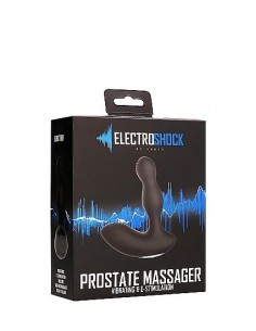 Masażer prostaty E-Stimulation Vibrating Black - Masażery i stymulatory prostaty - 1 2