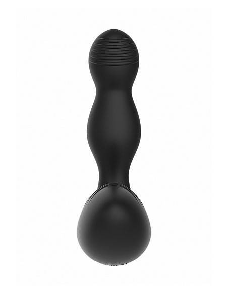 Masażer prostaty E-Stimulation Vibrating Black - Masażery i stymulatory prostaty - 3