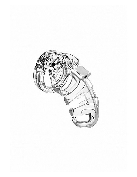 Klatka na penisa Model 02 - Chastity - 3.5" - Cock Cage - Transparent - Klatki na penisa - 1