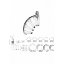 Klatka na penisa Model 02 - Chastity - 3.5" - Cock Cage - Transparent - 3