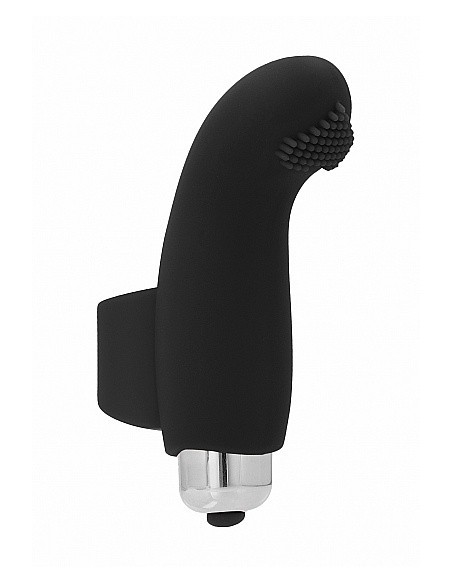 Wibrująca nakładka na palec BASILE Black - Nakładki na palce - 1