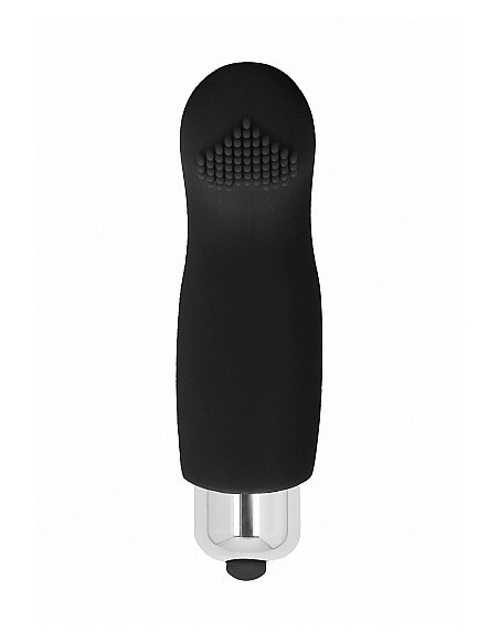 Wibrująca nakładka na palec BASILE Black - Nakładki na palce - 4