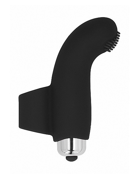 Wibrująca nakładka na palec BASILE Black - Nakładki na palce - 5