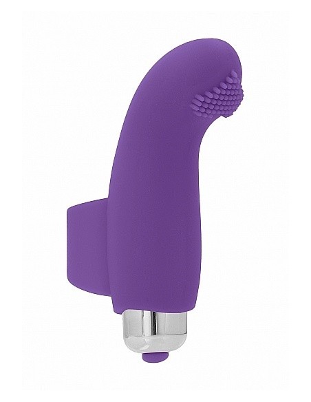 Wibrująca nakładka na palec BASILE Purple - Nakładki na palce - 1