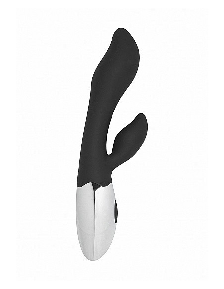 Wibrator króliczek ALEXIS Classic G-spot vibrator - Black - Wibratory Króliczki - 1