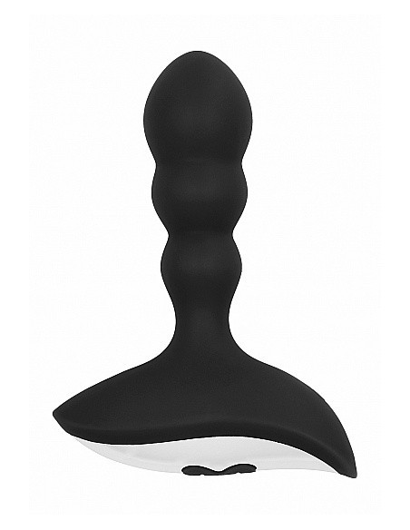 Wibrator analny CAINE Anal vibrator - Black - Masażery i stymulatory prostaty - 4