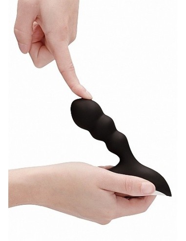 Wibrator analny CAINE Anal vibrator - Black - Masażery i stymulatory prostaty - 6