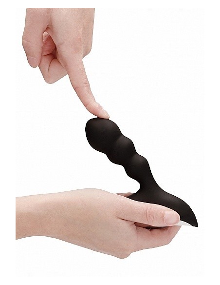 Wibrator analny CAINE Anal vibrator - Black - Masażery i stymulatory prostaty - 6
