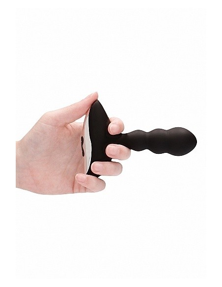 Wibrator analny CAINE Anal vibrator - Black - Masażery i stymulatory prostaty - 7