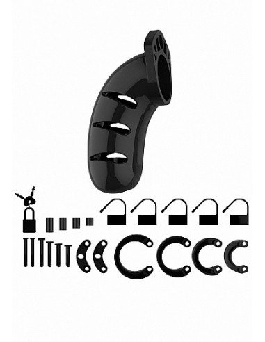 Klatka na penisa Model 03 - Chastity - 4.5" - Cock Cage - Black - Klatki na penisa - 3