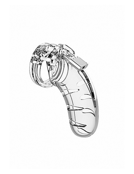 Klatka na penisa Model 03 - Chastity - 4.5" - Cock Cage - Transparent - Klatki na penisa - 1