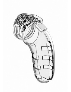 Klatka na penisa Model 06 - Chastity - 5.5" - Cock Cage - Transparent - Klatki na penisa - 1