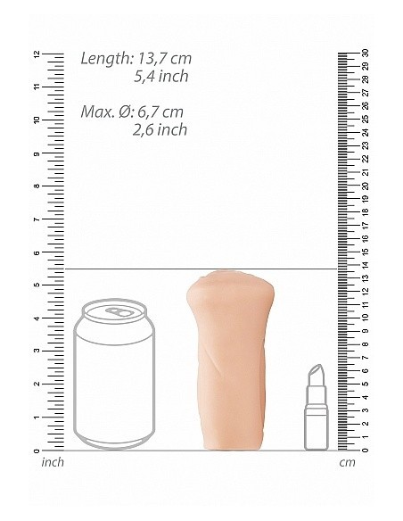 Masturbator Self Lubrication Masturbator Vaginal - Flesh - Masturbatory i Sztuczne pochwy - 4