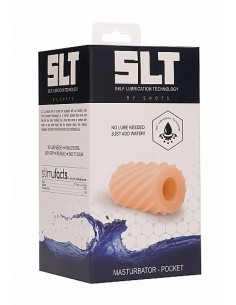 Masturbator Self Lubrication Pocket Masturbator - Flesh - Masturbatory i Sztuczne pochwy - 1 2
