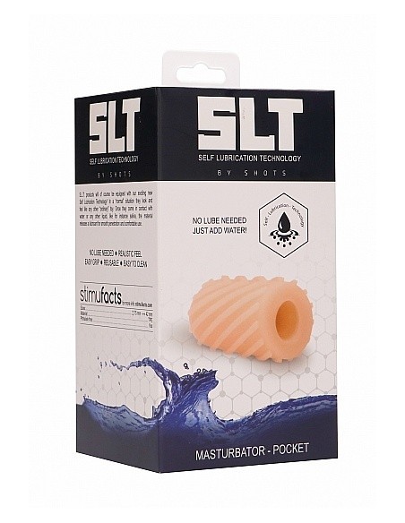 Masturbator Self Lubrication Pocket Masturbator - Flesh - Masturbatory i Sztuczne pochwy - 2