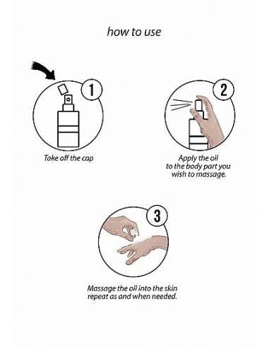 Olejek do masażu Cannabis 100ml - Olejki i żele do masażu - 9