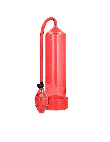 Pompka Erekcyjna Do Penisa Classic Penis Pump - Red - Pompki erekcyjne i powiększające penisa - 1