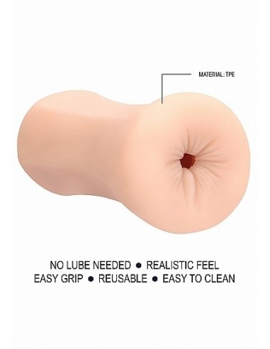 Masturbator Self Lubrication Masturbator Anal - Flesh - Masturbatory i Sztuczne pochwy - 9