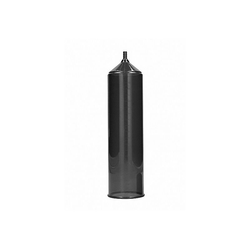 Pompa próżniowa do penisa Deluxe Beginner Pump Black - manualna, z uchwytem palcowym i zaworem szybkiego spustu, cylinder 23 × 6 - 6