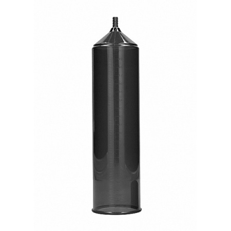 Pompa próżniowa do penisa Deluxe Beginner Pump Black - manualna, z uchwytem palcowym i zaworem szybkiego spustu, cylinder 23 × 6 - 6