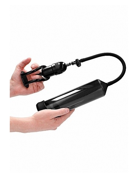 Pompka Erekcyjna Do Penisa Deluxe Beginner Pump - Black - Pompki erekcyjne i powiększające penisa - 12