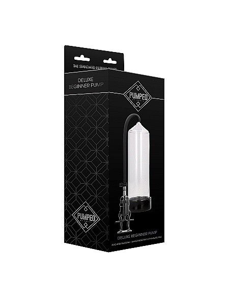 Pompka Erekcyjna Do Penisa Deluxe Beginner Pump - Transparent - Pompki erekcyjne i powiększające penisa - 2