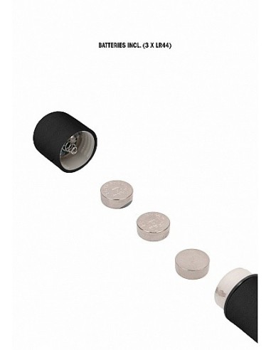 Pierścien erekcyjny wibrujący Bunny with Stimulating Ears- Czarny - Pierścienie erekcyjne wibrujące - 9