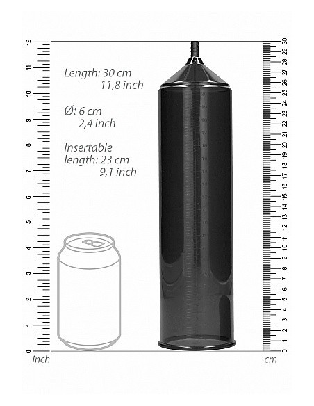 Pompka Erekcyjna Do Penisa Elite Beginner Pump - Black - Pompki erekcyjne i powiększające penisa - 4