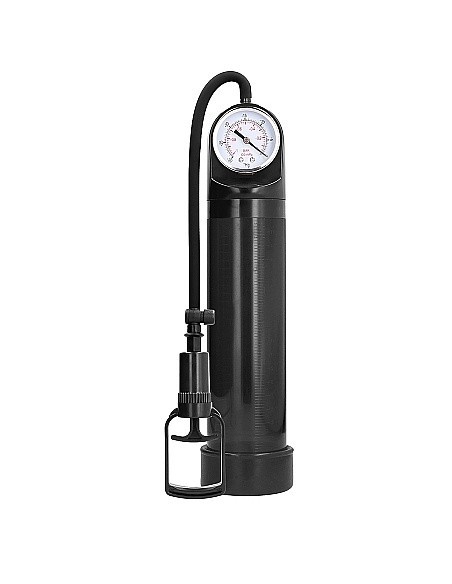 Pompka Erekcyjna Do Penisa Comfort Pump With Advanced Psi Gauge - Black - Pompki erekcyjne i powiększające penisa - 1