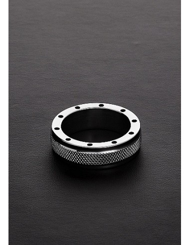 Pierścień na Penisa na penisa COOL and KNURL C-Ring (15x45 mm) - Pierścienie erekcyjne niewibrujące - 2