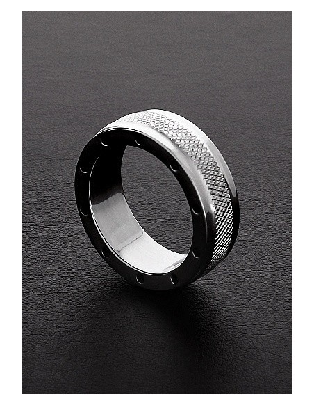 Pierścień na Penisa na penisa COOL and KNURL C-Ring (15x55 mm) - Pierścienie erekcyjne niewibrujące - 1