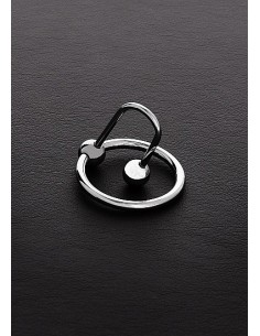 Stymulator cewki moczowej Full Stop C-Plug with Steel Ring (25mm) - Dilatory penisa - 1