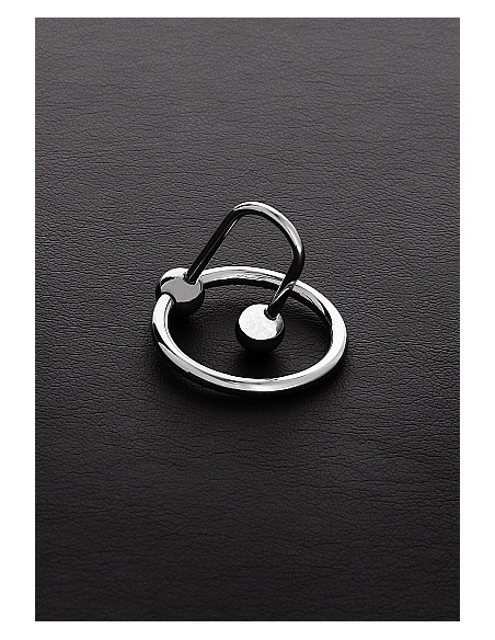 Stymulator cewki moczowej Full Stop C-Plug with Steel Ring (25mm) - Dilatory penisa - 1