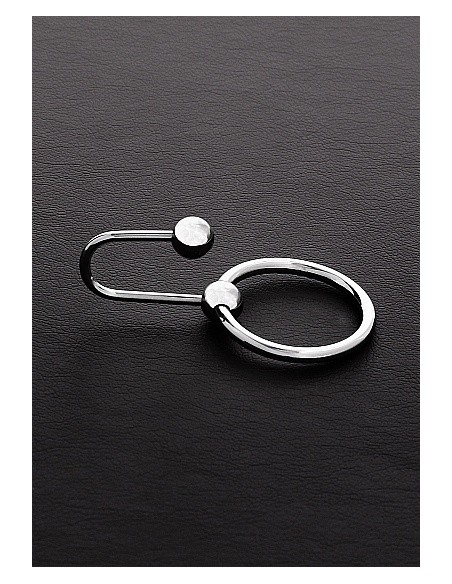 Stymulator cewki moczowej Full Stop C-Plug with Steel Ring (25mm) - Dilatory penisa - 2